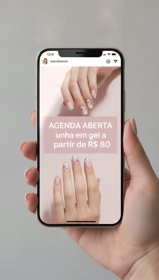 Story de manicure