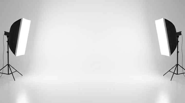 Fundo infinito branco