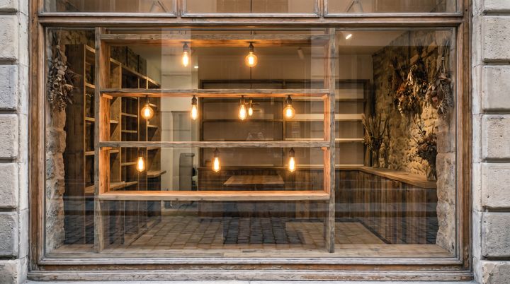 Vitrine rústica